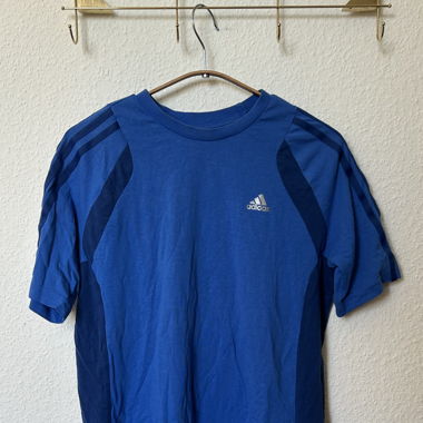 blue adidas shirt 