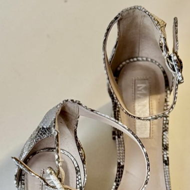 Stylish animal print sandal - never worn