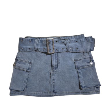Missue Denim Cargo Skirt Size 36