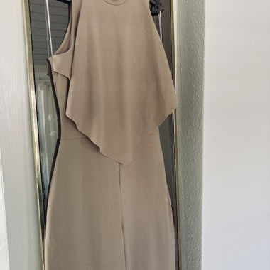 Elegant Beige sleeveless jumpsuit ASOS
