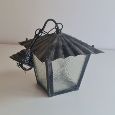 Lampe en fer forgé 