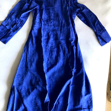 Abito camicia blu Mango Suit