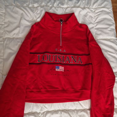 Sweat-shirt rouge