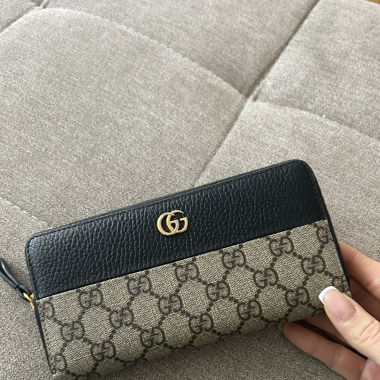 GUCCIG MARMONT BRIEFTASCHE MIT REISSVERSCHLUSS