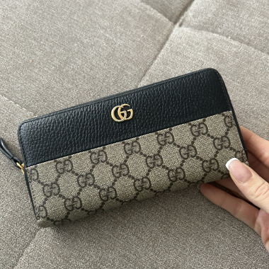 GUCCIG MARMONT BRIEFTASCHE MIT REISSVERSCHLUSS