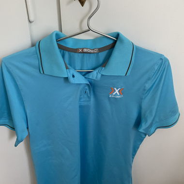 Polo X-Bionic bleu