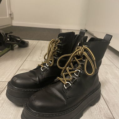 Botte semi montante noir
