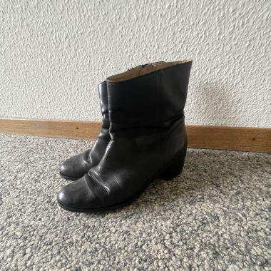 Vintage leather boots