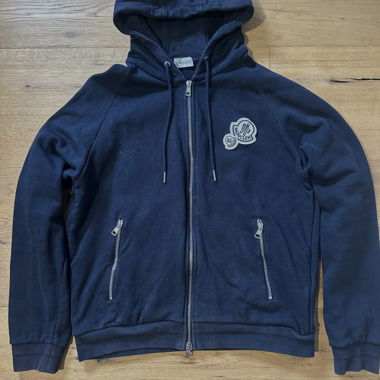 Felpa con Cappuccio - Giacca con Cappuccio Blu Scuro
