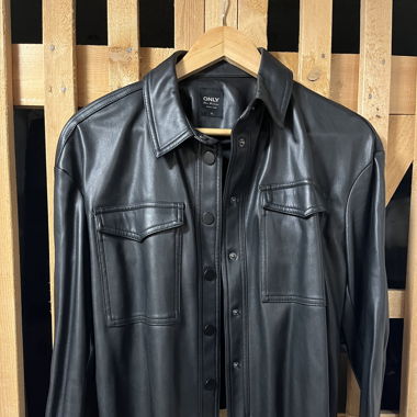 Lederjacke 