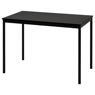Table à manger noire