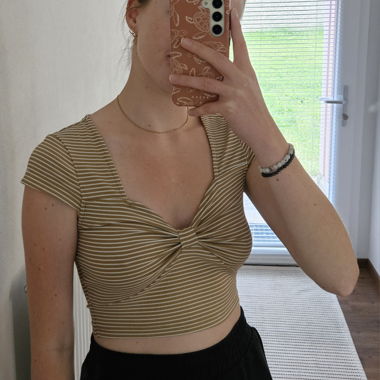 T'shirt court rayé S