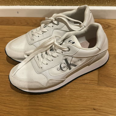 Baskets Calvin Klein blanches