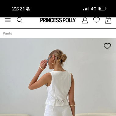 Princess Polly Leinenhose