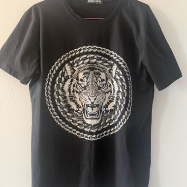 T-shirt noir David & Copper