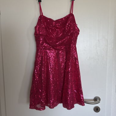 Pink Sequin Dress