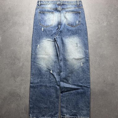 Jeans Baggy Sixth June Bleu Taille M