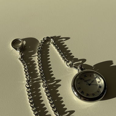 Edle Vendoux Taschenuhr mit Kette