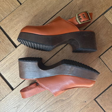 Charlotte Stone Clog mules