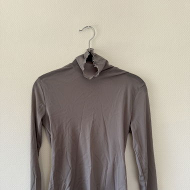 Sheer grey top