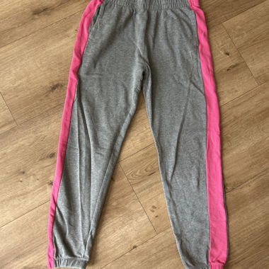 Pantalon de jogging gris/rose