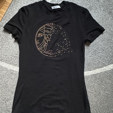 T-shirt Versace Collection noir