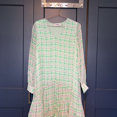 Essentiel Antwerp Plaid-Kleid