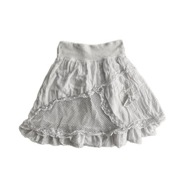 Jupe midi blanche