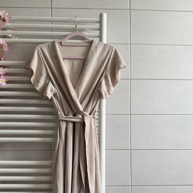 Robe beige 