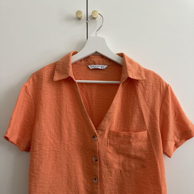 Leinen Bluse