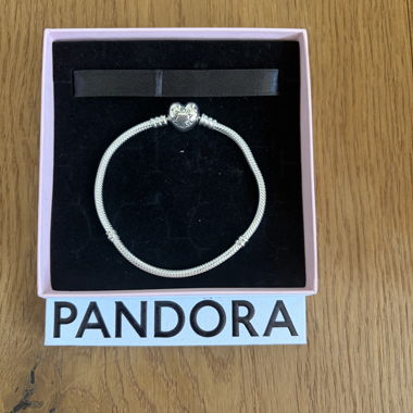 Pandora Silver Bracelet 19cm