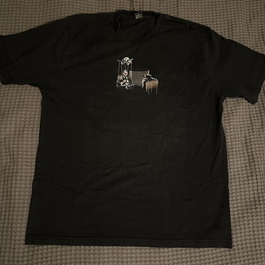 T-shirt noir XL