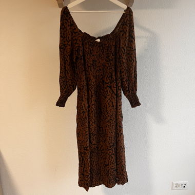 Maxikleid gemustert