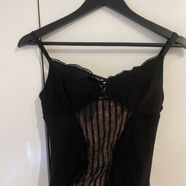 Super tolles vintage, mesh cami top