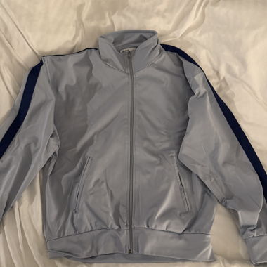 Light blue training jacket
