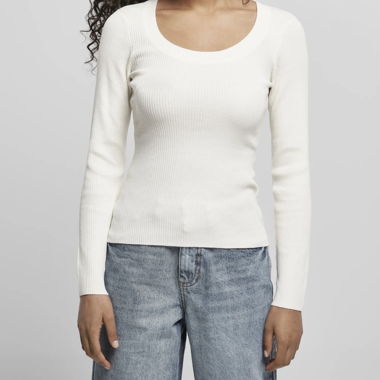 Urban Classics weisses Langarmshirt
