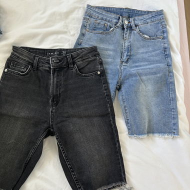 kurze jeans hosen