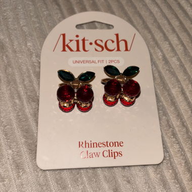 Kitsch Cherry Haarklammern