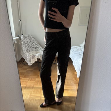 Dark brown vintage pants