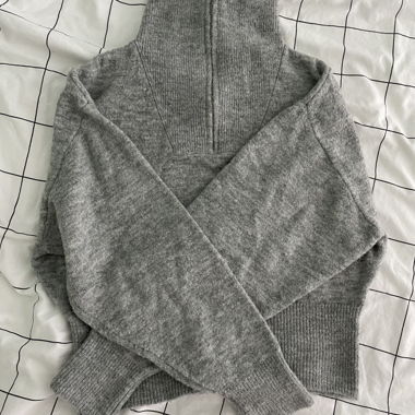 Pull à col roulé