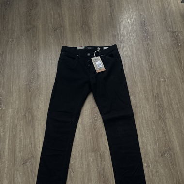 Black Jeans / slim fit / W 31 L 32