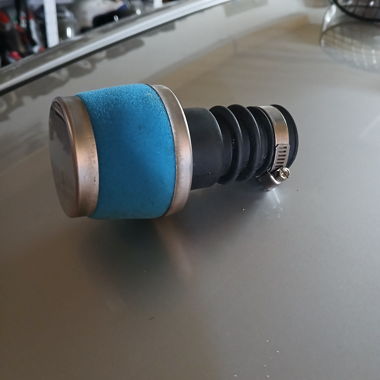 Filtre à air en mousse en forme de champignon pour mobylette