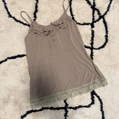 Lace Top with Straps