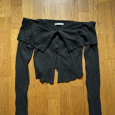 Grey Bershka Sweater