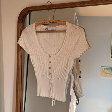 Haut tricoté ZARA 