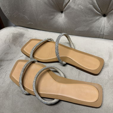 Sandales à strass