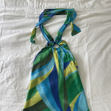 Zara silk top im Pucci style - size M