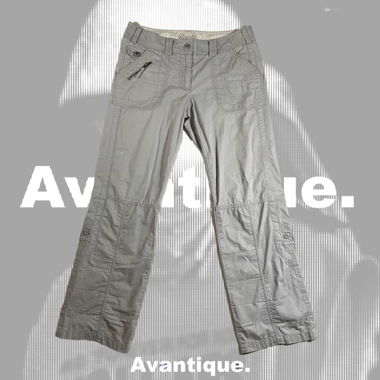 Vintage Soft Gray Military/Army Cargo Pants 