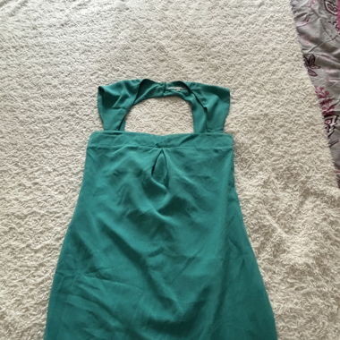 Robe verte courte