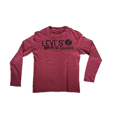 long sleeve/ langarmshirt rot